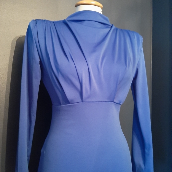 Vintage blue maxi dress - Picture 2 of 2